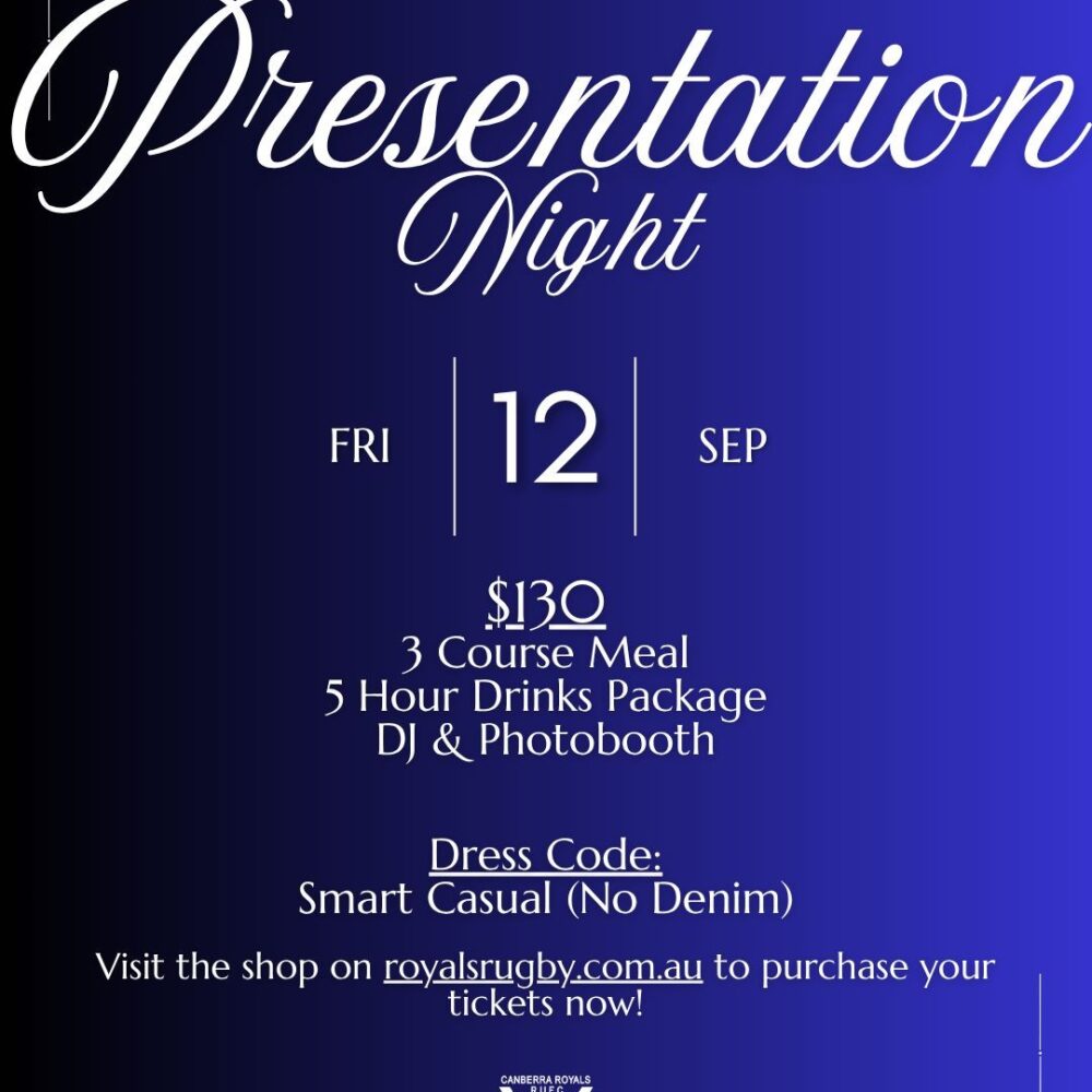 Royals Presentation Night