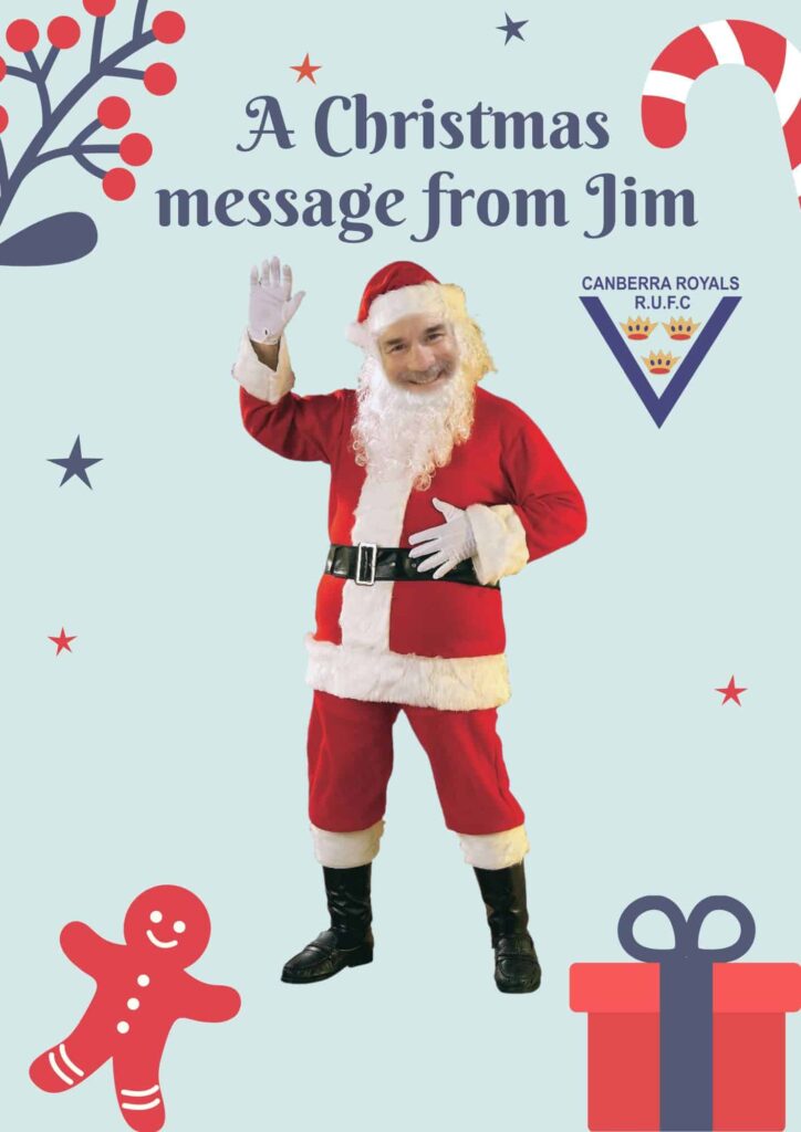 blue and red decorations christmas flyer